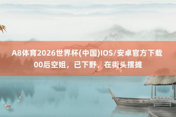 A8体育2026世界杯(中国)IOS/安卓官方下载 00后空姐，已下野，在街头摆摊