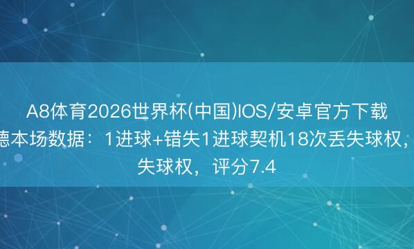 A8体育2026世界杯(中国)IOS/安卓官方下载 拉什福德本场数据：1进球+错失1进球契机18次丢失球权，评分7.4